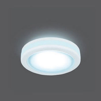 Светильник Gauss Backlight BL099 Кругл. Белый, 5W, LED 4000K 1/60, BL099