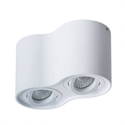 Arte Lamp FALCON, Накладной светильник, цвет арматуры - белый, цвет плафона/декора - , 2х50W GU10, A5645PL-2WH