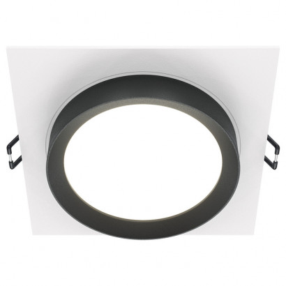 Downlight Hoop Встраиваемый светильник, цвет: Бело-черный 1x15W GX53