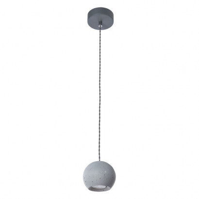Arte Lamp BENDER, Подвес, цвет арматуры - Серый, цвет плафона/декора - , 1х50W GU10, A4323SP-1GY