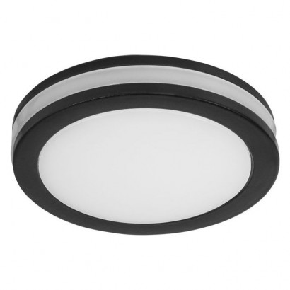 Arte Lamp TABIT, Встраиваемый светильник, цвет арматуры - черный, цвет плафона/декора - , 1х7W LED, A8430PL-1BK