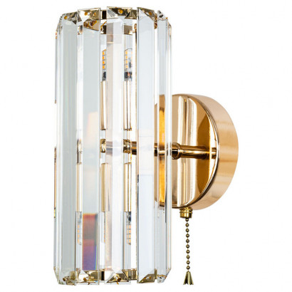 Arte Lamp SANTORINI, Светильник настенный, цвет арматуры - золото, 2x40W G9, A1049AP-2GO