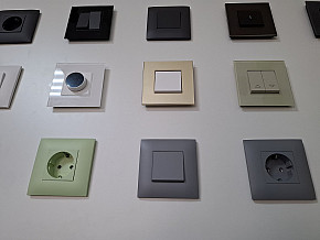 IEK Skandy розетки и выключатели Шоу-рум