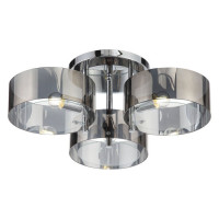 Evoluce SL483.702.03 Светильник потолочный Хром/Дымчатый E27 3*40W