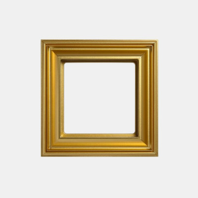Рамка 1-пост; термопласт; золото; Eco Deco, EPD481GO