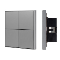 INTELLIGENT ARLIGHT Кнопочная панель KNX-304-23-IN Grey (BUS, Frame) (IARL, IP20 Металл, 2 года), 038402 INTELLIGENT ARLIGHT Кнопочная панель KNX-304-23-IN Grey (BUS, Frame) (IARL, IP20 Металл, 2 года), 038402