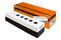 Корпус КП105(6) для кнопок 5(6) мест белый TDM Electric, SQ0705-0005