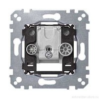 Мех-зм антенной розетки R/TV+SAT проходной Мех-зм антенной розетки R/TV+SAT проходной