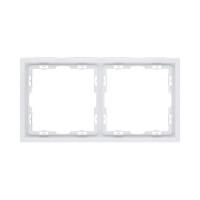 Рамка 2-постовая, белый матовый Kollinger Eclipse EC2WH