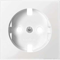 SM Накладка розетки 2К+З 16А 250В~, полярно-бел. SM Накладка розетки 2К+З 16А 250В~, полярно-бел.