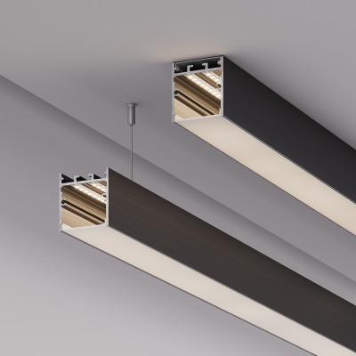 Профиль SL-LINE-3638-LW-2000 ANOD BLACK (Arlight, Алюминий), 038445