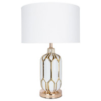Arte Lamp REVATI, Светильник настольный интерьерный, цвет арматуры - белый, цвет плафона/декора - БЕЛЫЙ, 1х40W E27, A4016LT-1WH