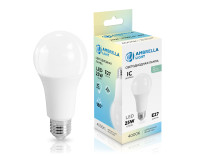 Светодиодная лампа груша A60 E27 25Вт 4000K 160°, AMBRELLA LIGHT, 652504