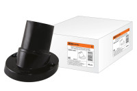 Патрон карболитовый настенный, Е27, черный. наклонный, Б/Н TDM Electric, SQ0335-0015