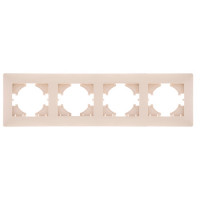 GUSI Bravo РАМКА 4-местная, цвет бежевый., С1040-003