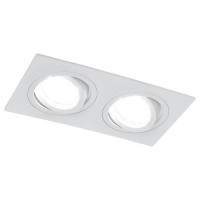 Светильник потолочный встраиваемый, MR16 G5.3, белый, DL2802, Feron 40529