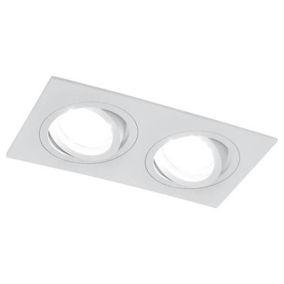 Светильник потолочный встраиваемый, MR16 G5.3, белый, DL2802, Feron 40529