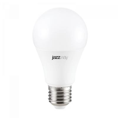 Jazzway Лампа светодиодная (LED) «груша» d60мм E27 240° 7Вт 220-230В матовая нейтральная холодно-белая 4000К, 1033185