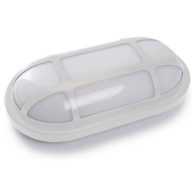 Светильник светодиодный пылевлагозащищённый, 15W, 1150Lm, 4000K, в пластиковом корпусе, IP65,белый AL3012, Feron 41467