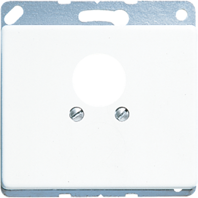 Крышка для 2-х гнезд; белая, SL562WW