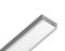 Алюминиевый профиль накладной 15.5*6 Серебро, 2 м, AMBRELLA LIGHT, GP1700AL