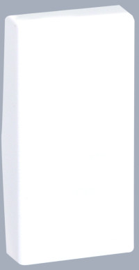 Simon SConnect Клавиша узкая для выключателя K301, K45 22,5х45мм, графит, K109-14