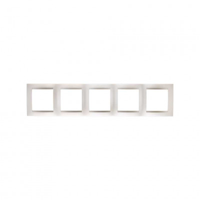 Simon Simon15 Рамка 5-ная, шампань, 1500650-034