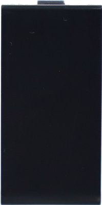 Donel Заглушка 1 мод., черн. (22.5х45мм), DF10AN