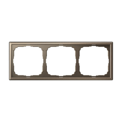 GAL000603 - ARTGALLERY 3-постовая РАМКА, универсальная, МОККО, Systeme Electric