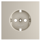 Накладка для розетки с заземлением, S70 (кашемир), VLS000603