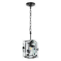 Lightstar 713217 (MD20104-1A ) Люстра NOVARA 1x40W E14 ЧЕРНЫЙ МАТОВЫЙ (в комплекте)
