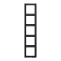 Рамка 5-кратная; полированный хром, GCR2985