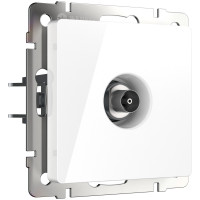 Werkel W1183001/ ТВ-розетка оконечная (белый), a051107