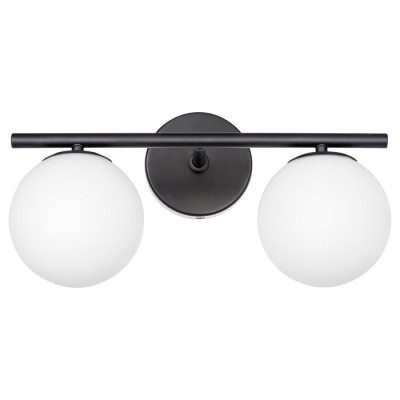 Lightstar 815527 (SB1508/2) Бра CROCO 2х40W E14 ЧЕРНЫЙ МАТОВЫЙ (в комплекте)