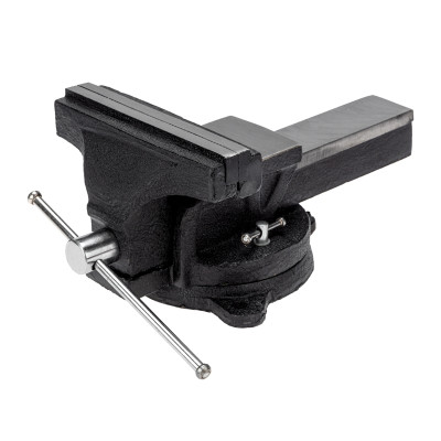 Тиски слесарные 200мм, поворотные, с наковальней KRANZ, KR-12-5103