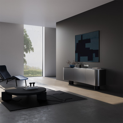 Рамка пластиковая VOLTUM S70 на 5 постов, (сталь), VLS100505