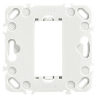 Vimar Суппорт для 1 модуля без винтов, серый, 14600.G