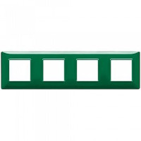 Vimar Накладка для 8 модулей (2+2+2+2) расстояние между центрами 71мм рефлекс "изумруд", 14669.47 Vimar Накладка для 8 модулей (2+2+2+2) расстояние между центрами 71мм рефлекс "изумруд", 14669.47