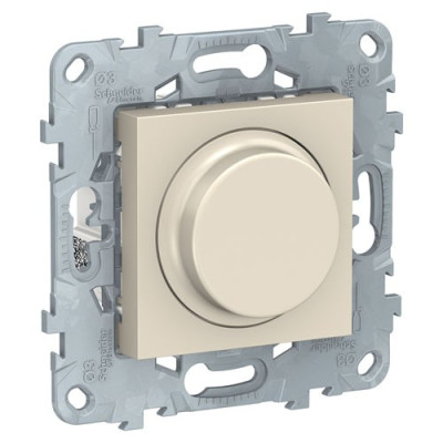 LED СВЕТОРЕГУЛЯТОР повор-наж, универсальный 5-200Вт, бежевый