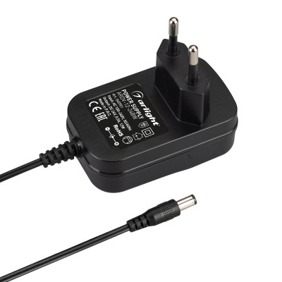Блок питания ARDV-12-24BW (24V, 0.5A, 12W) (Arlight, Адаптер, 3 года), 040951