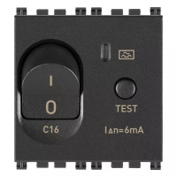 Vimar Выключатель термомагнитный /дифферн 1P+N C16 6MA, серый, 19411.16.6 Vimar Выключатель термомагнитный /дифферн 1P+N C16 6MA, серый, 19411.16.6