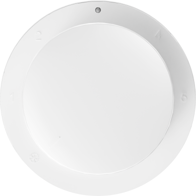 Donel D16 глянцевый белый Накладка для регулятора температуры пола, DO14903