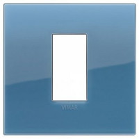 19641.64 - Vimar Накладка CLASSIC на 1 модуль рефлекс ультрамарин