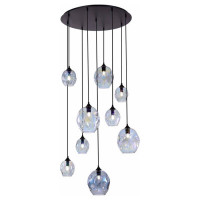 ST LUCE SL1188.403.09 Люстра подвесная ST-Luce Черный/Радужный E14/E27 5+4*40W