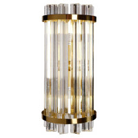 ST LUCE SL1179.201.02 Бра ST-Luce Золотистый/Золотистый, Прозрачный E14 2*40W