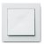 Выключатель 1-клавишный, цвет белый глянцевый, серия G-Classic, JASMART Electric