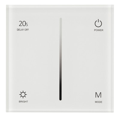 Панель SMART-P35-DIM-IN White (230V, 0-10V, Sens, 2.4G) (Arlight, IP20 Пластик, 5 лет), 027112