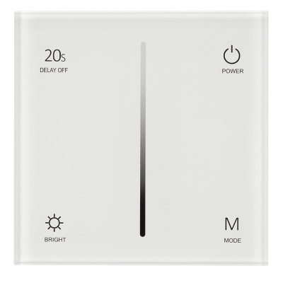 Панель SMART-P35-DIM-IN White (230V, 0-10V, Sens, 2.4G) (Arlight, IP20 Пластик, 5 лет), 027112