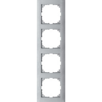 M-Pure Рамка 4-ная, цвет алюминия