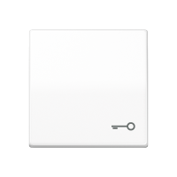 Клавиша для выключателя с символом "замок"; белая, AS591TWW